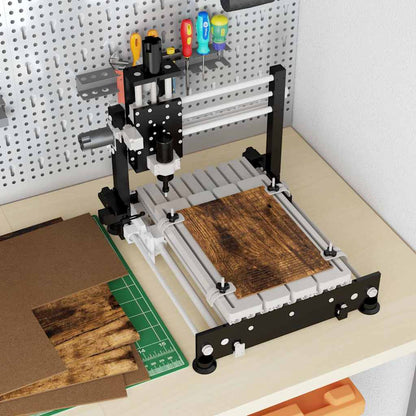 Dekoplatten 12 pcs Geräucherte Eiche 30 x 42 x 0,27 cm