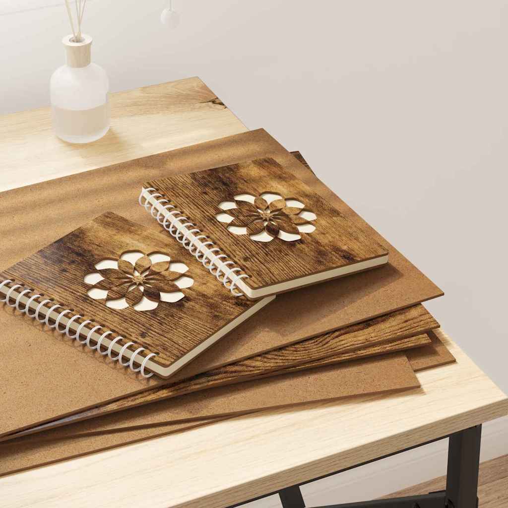 Dekoplatten 50 pcs Geräucherte Eiche 30 x 42 x 0,27 cm