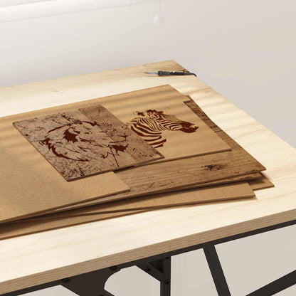 Dekoplatten 12 pcs Altholz 30 x 42 x 0,27 cm Holzwerkstoff