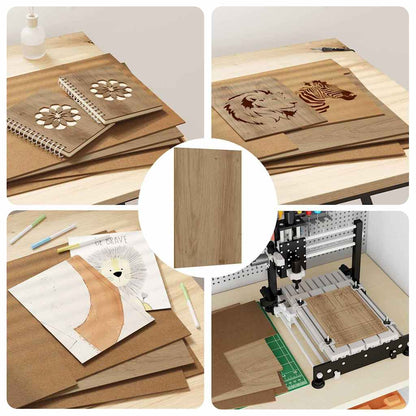 Dekoplatten 50 pcs Artisan-Eiche 30 x 42 x 0,27 cm