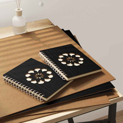 Dekoplatten 12 pcs Schwarz Eichen-Optik 40 x 60 x 0.27 cm