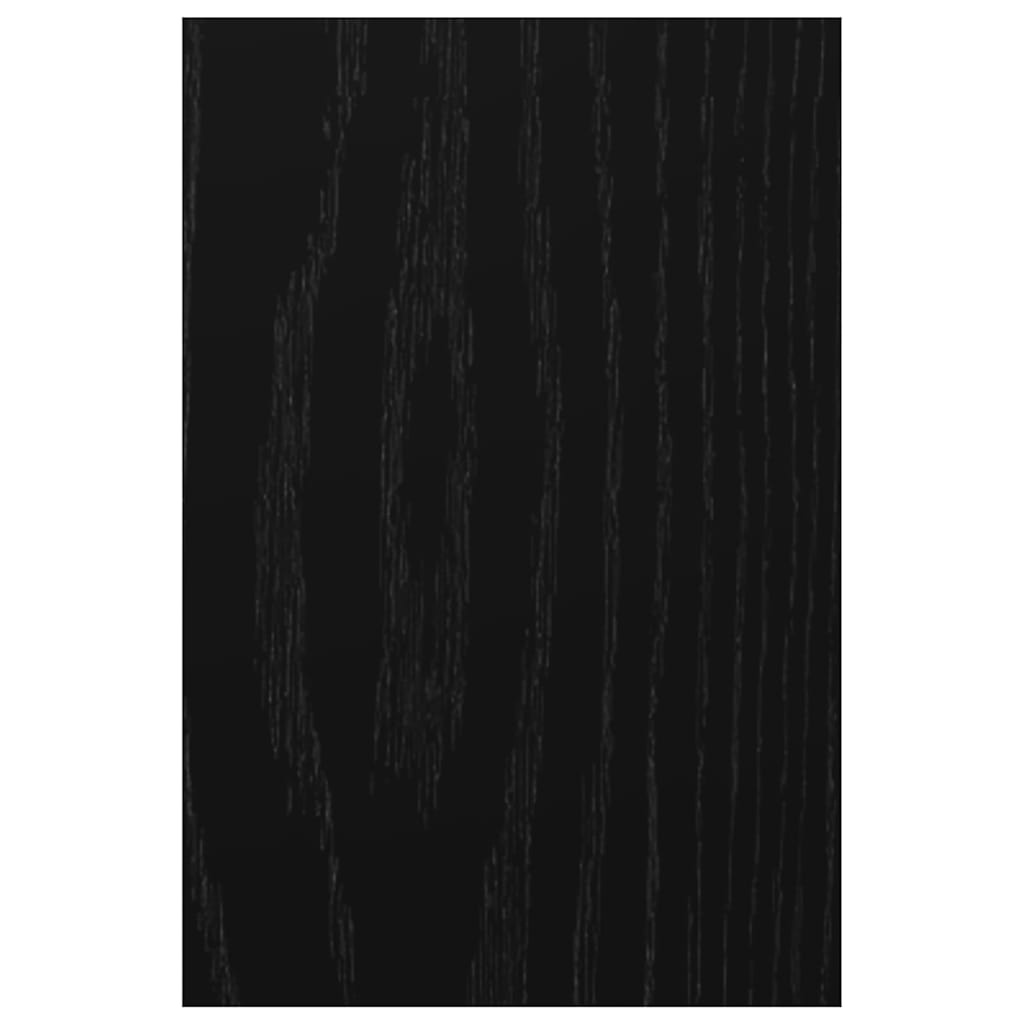 Dekoplatten 12 pcs Schwarz Eichen-Optik 40 x 60 x 0.27 cm