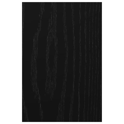 Dekoplatten 50 pcs Schwarz Eichen-Optik 40 x 60 x 0.27 cm