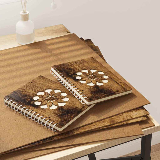 Dekoplatten 50 pcs Geräucherte Eiche 40 x 60 x 0.27 cm