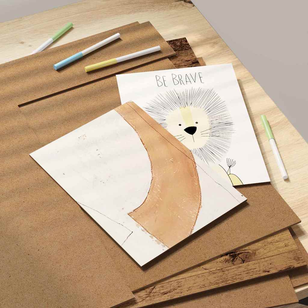 Dekoplatten 12 pcs Altholz 40 x 60 x 0.27 cm Holzwerkstoff