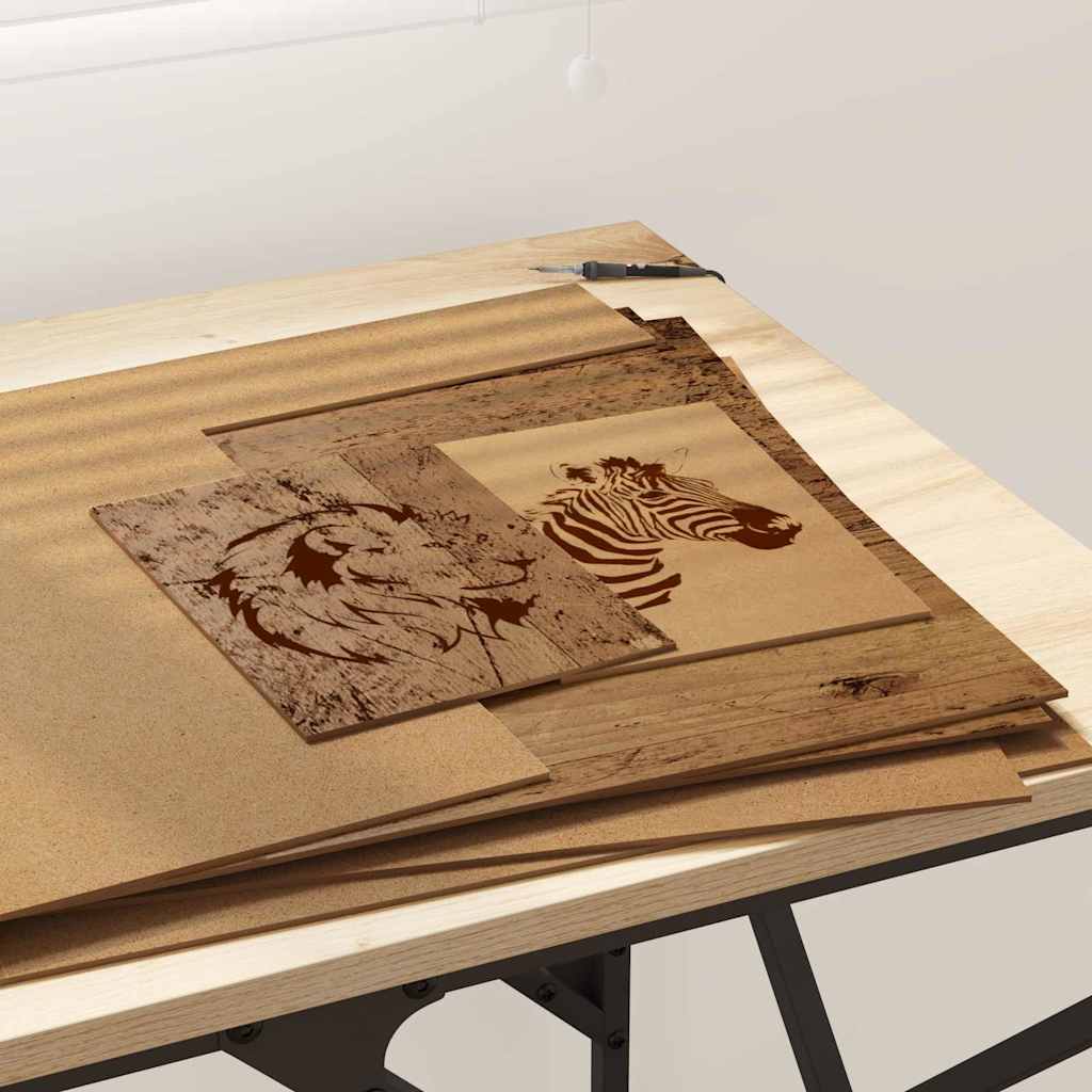 Dekoplatten 50 pcs Altholz 40 x 60 x 0.27 cm Holzwerkstoff