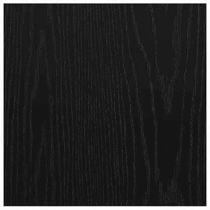 Dekoplatten 50 pcs Schwarz Eichen-Optik 30 x 30 x 0,27 cm