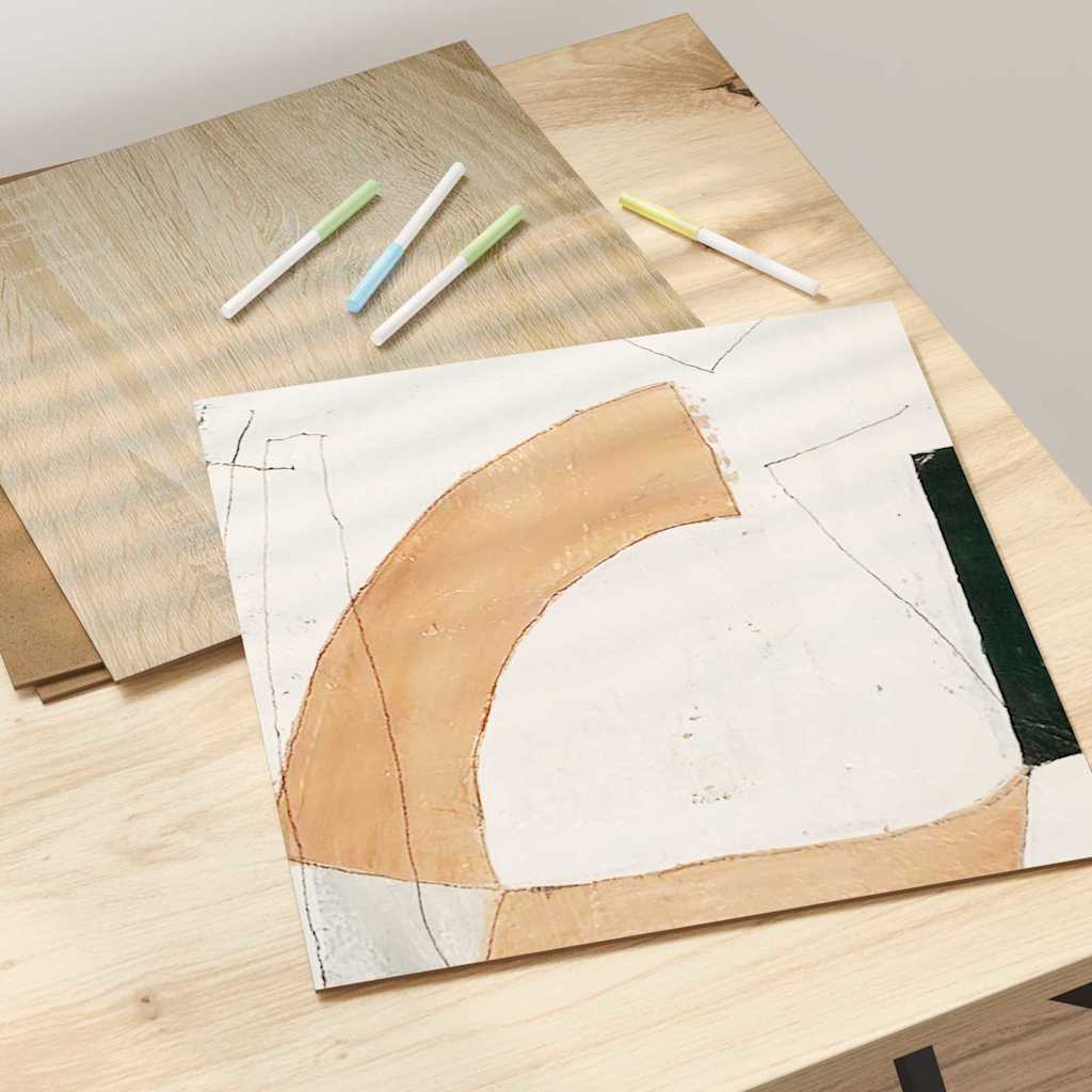 Dekoplatten 12 pcs Sonoma-Eiche 30 x 30 x 0,27 cm Holzwerkstoff