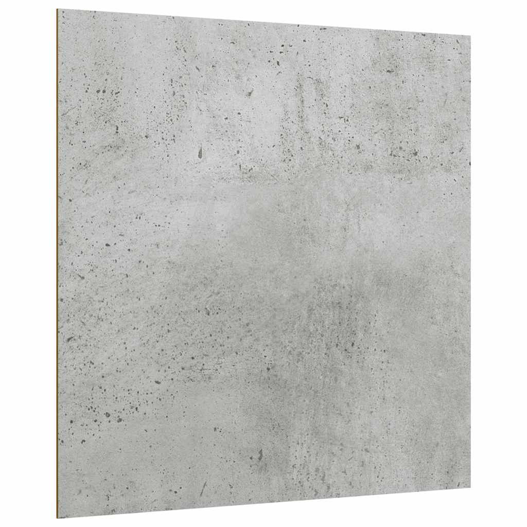 Dekoplatten 12 pcs Beton Grau 30 x 30 x 0,27 cm Holzwerkstoff