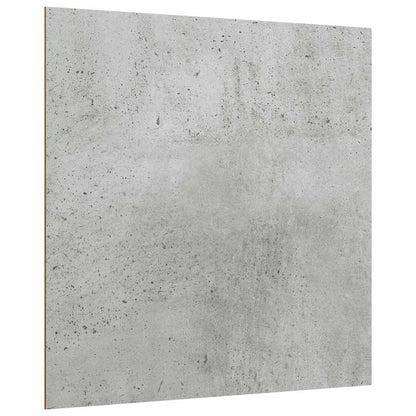 Dekoplatten 12 pcs Beton Grau 30 x 30 x 0,27 cm Holzwerkstoff