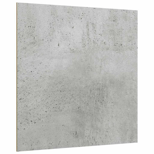 Dekoplatten 50 pcs Beton Grau 30 x 30 x 0,27 cm Holzwerkstoff