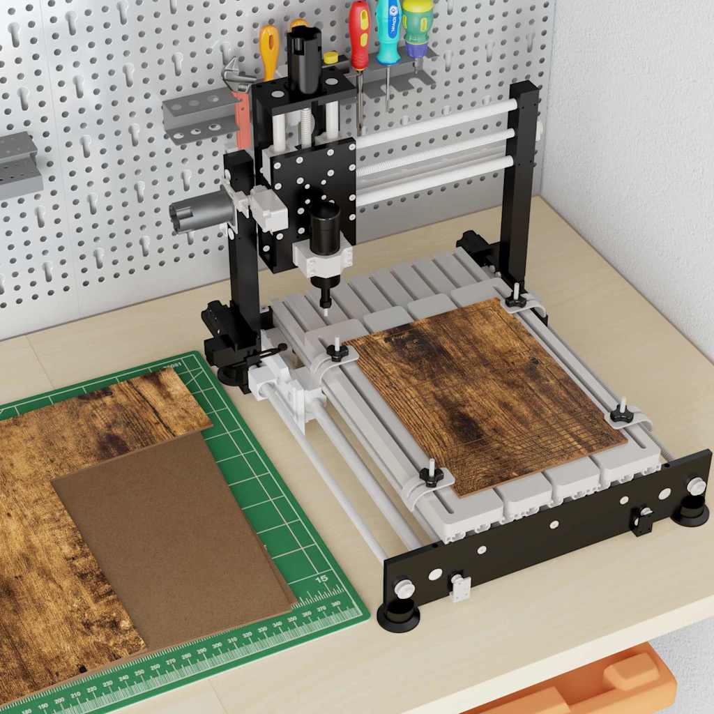 Dekoplatten 50 pcs Geräucherte Eiche 30 x 30 x 0,27 cm