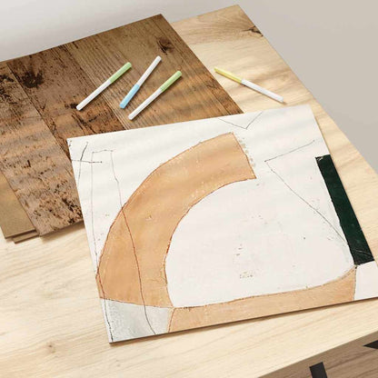 Dekoplatten 12 pcs Altholz 30 x 30 x 0,27 cm Holzwerkstoff