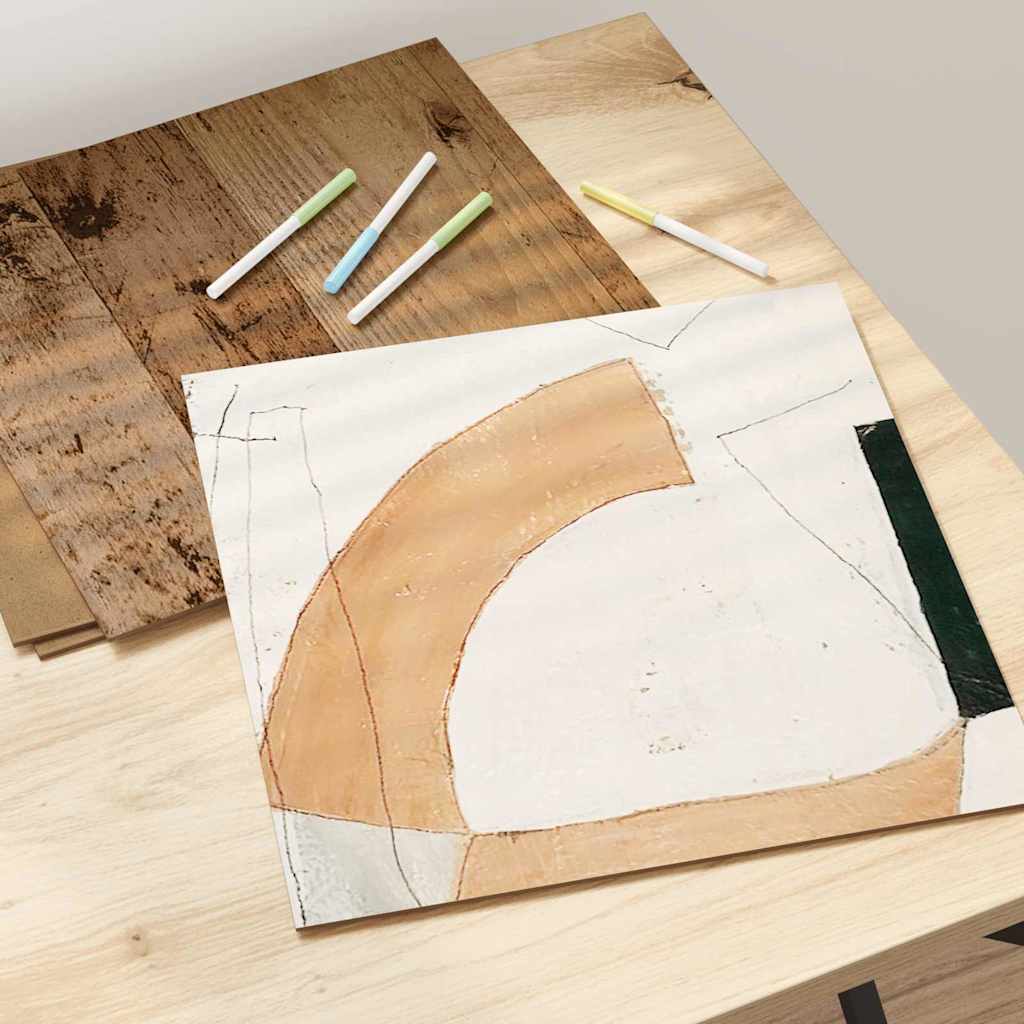 Dekoplatten 50 pcs Altholz 30 x 30 x 0,27 cm Holzwerkstoff