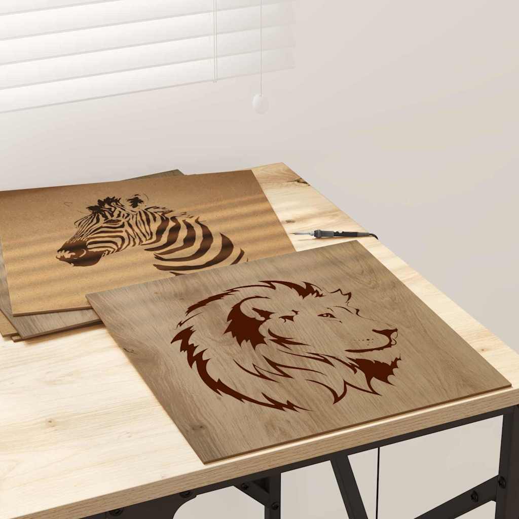 Dekoplatten 50 pcs Artisan-Eiche 30 x 30 x 0,27 cm