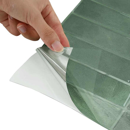 Rechteckige Fliese 50 pcs Dunkelgrün 29 x 23 x 0,08 cm