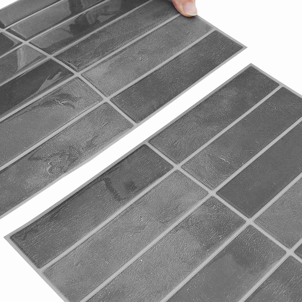 Rechteckige Fliese 20 pcs Grau 29 x 23 x 0,08 cm