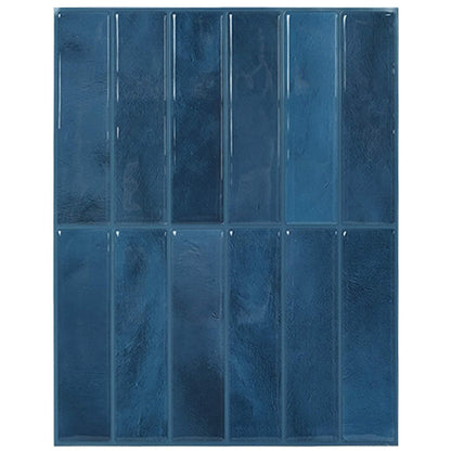Rechteckige Fliese 20 pcs Blau 29 x 23 x 0,08 cm