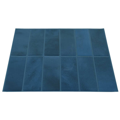 Rechteckige Fliese 50 pcs Blau 29 x 22,9 cm Polyurethan und PET