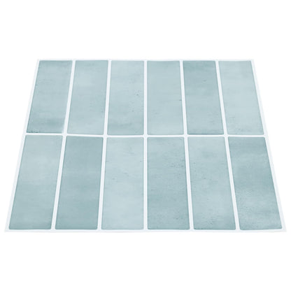 Rechteckige Fliese 10 pcs Grau-Grün 29 x 22,9 cm