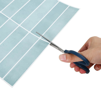 Rechteckige Fliese 50 pcs Grau-Grün 29 x 23 x 0,08 cm