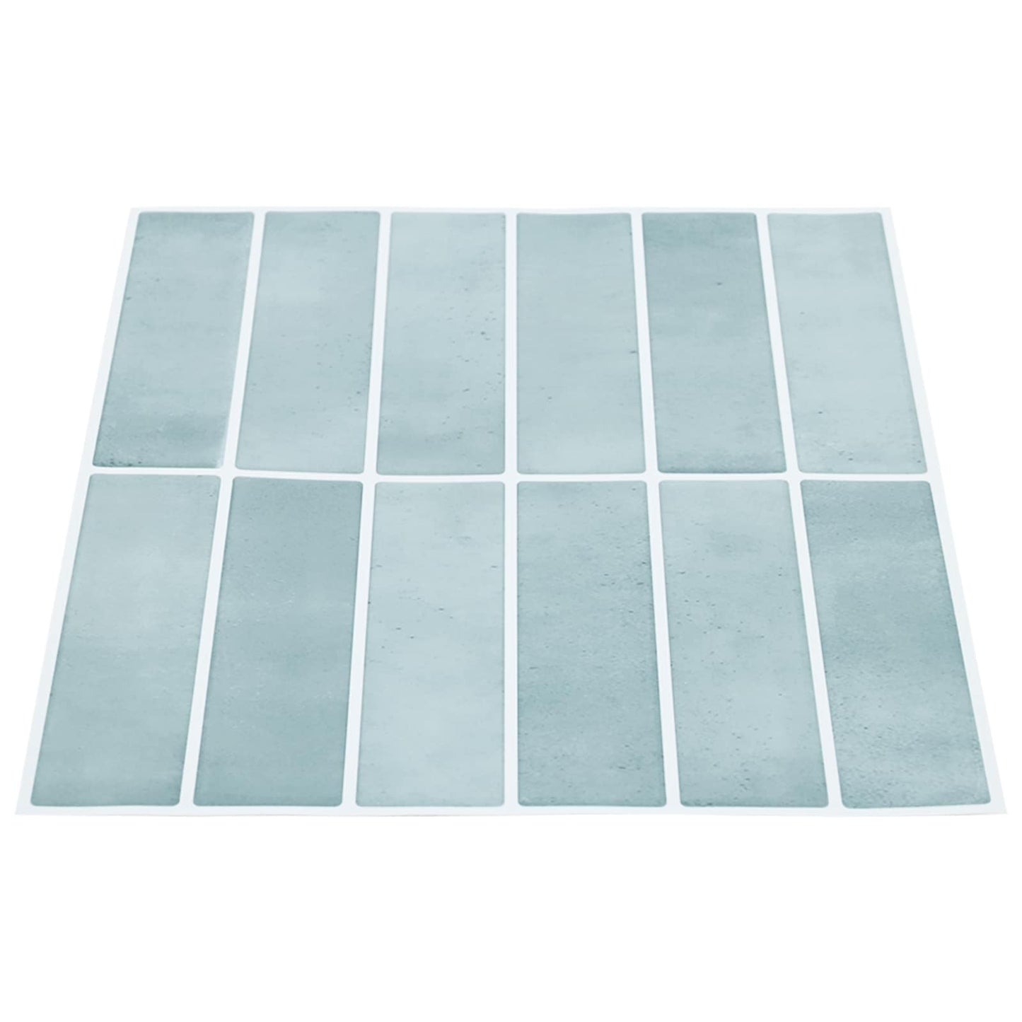 Rechteckige Fliese 50 pcs Grau-Grün 29 x 23 x 0,08 cm