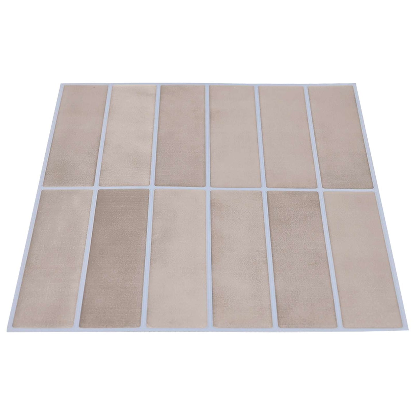 Rechteckige Fliese 20 pcs Beige Kaffee 29 x 23 x 0,08 cm