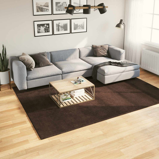 Bereichsteppiche HUARTE Braun 280 x 200 cm Polyester