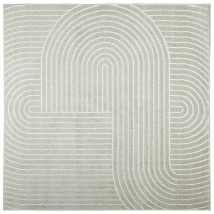 Bereichsteppiche PALMERAS Grün 240 x 240 cm Polyester