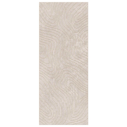 Bereichsteppiche PALMERAS Beige 200 x 80 cm Polyester