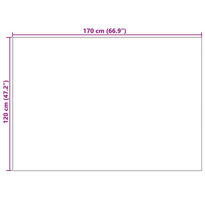 Bereichsteppiche PALMERAS Beige 170 x 120 cm Polyester