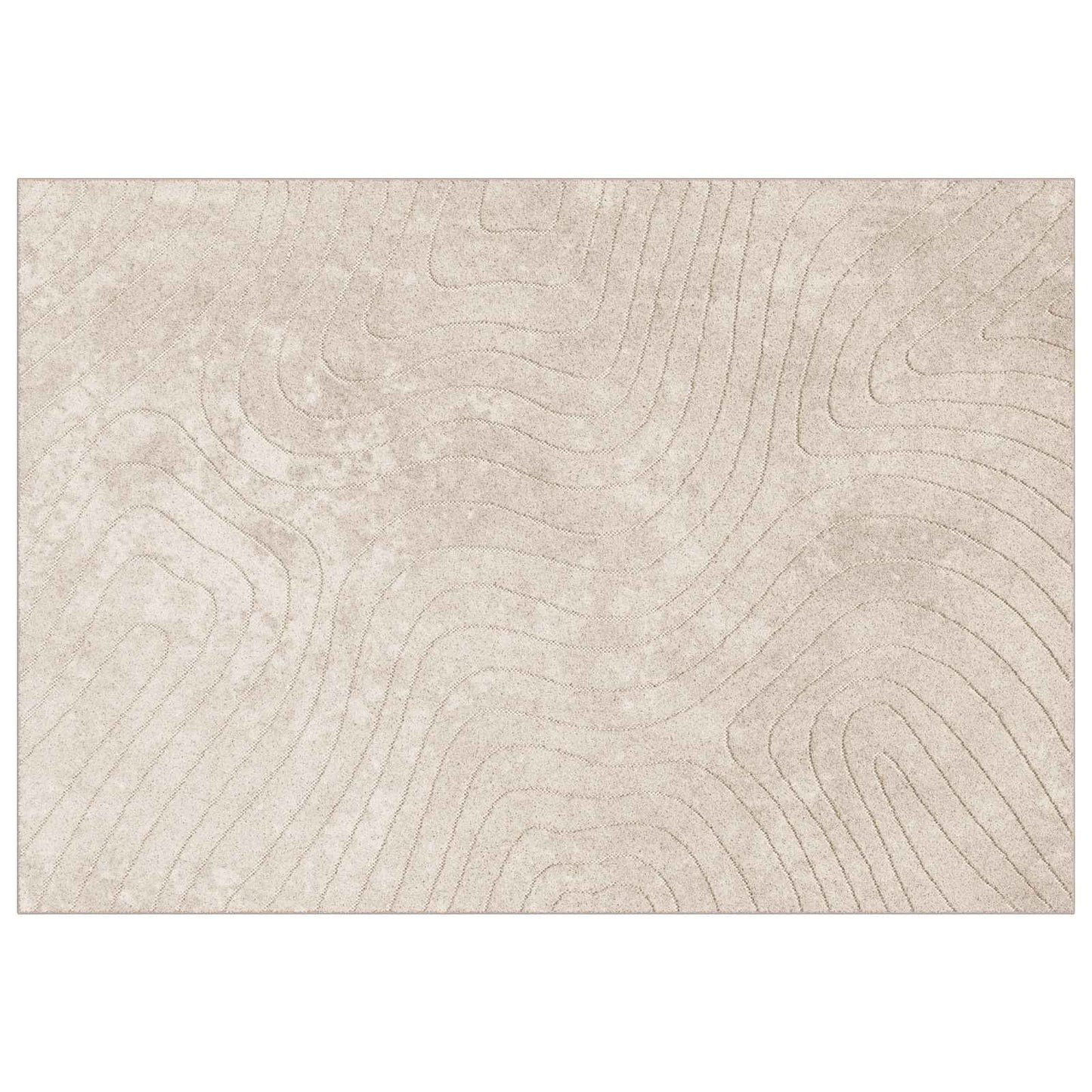 Bereichsteppiche PALMERAS Beige 230 x 160 cm Polyester