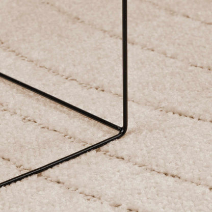 Bereichsteppiche PALMERAS Beige 120 x 120 cm Polyester