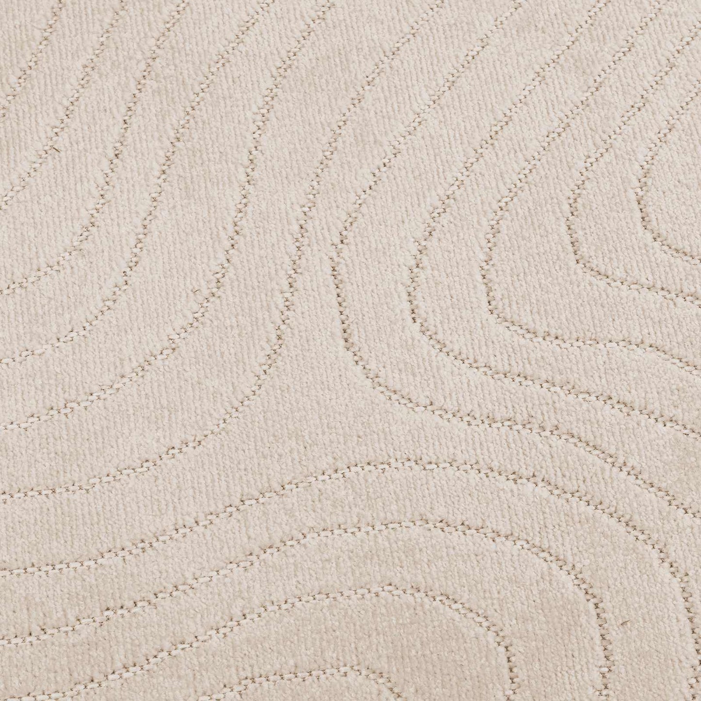 Bereichsteppiche PALMERAS Beige 120 x 120 cm Polyester