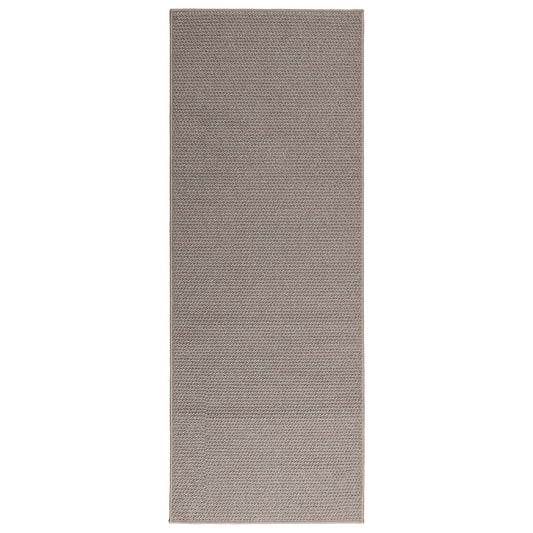 Bereichsteppiche Rechtwinklig LUGO Taupe 150 x 80 cm Polyester