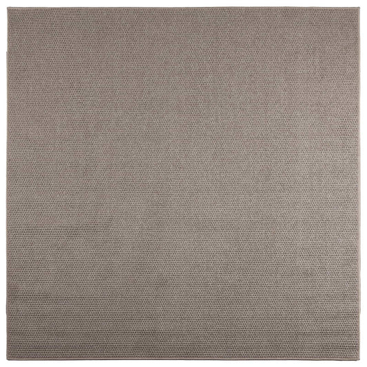 Bereichsteppiche Quadratisch LUGO Taupe 120 x 120 cm Polyester