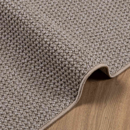 Bereichsteppiche Quadratisch LUGO Taupe 200 x 200 cm Polyester