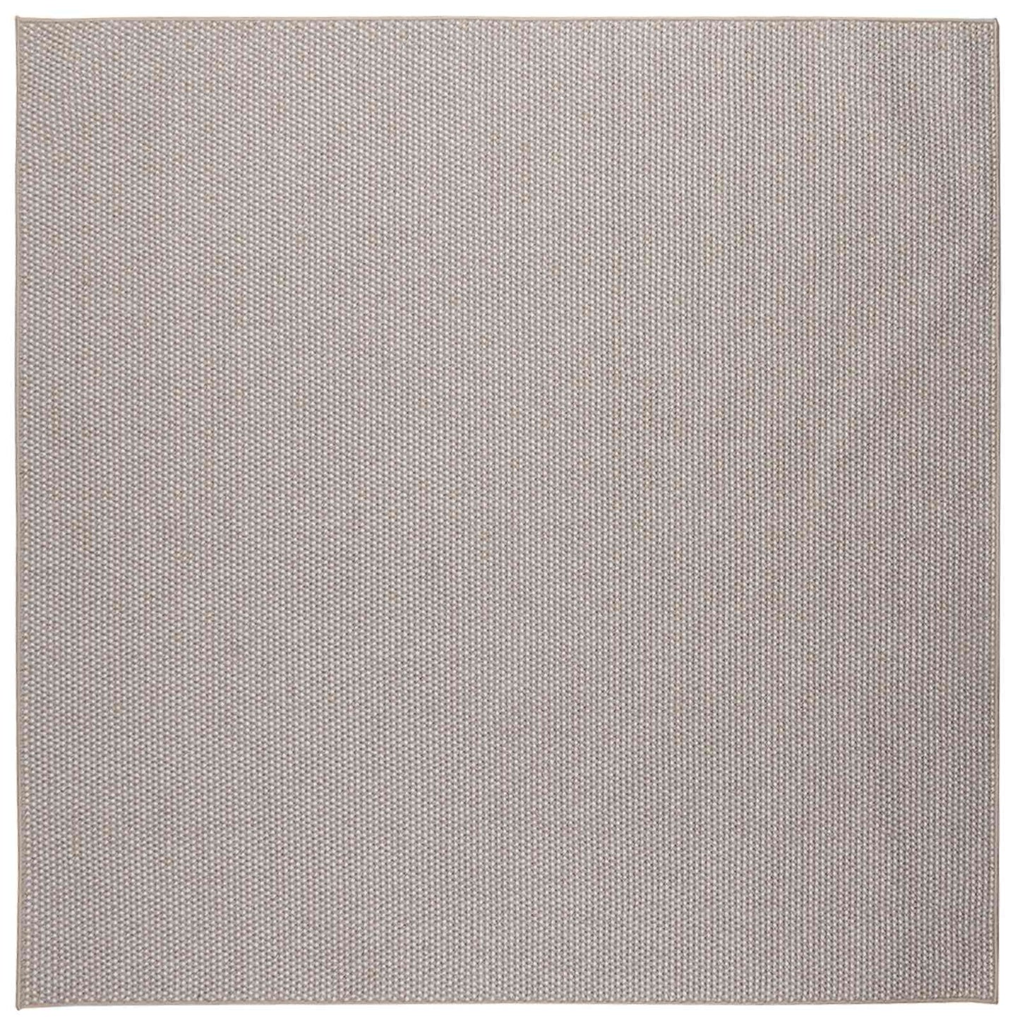 Bereichsteppiche LUGO Creme und Taupe 120 x 120 cm Polyester
