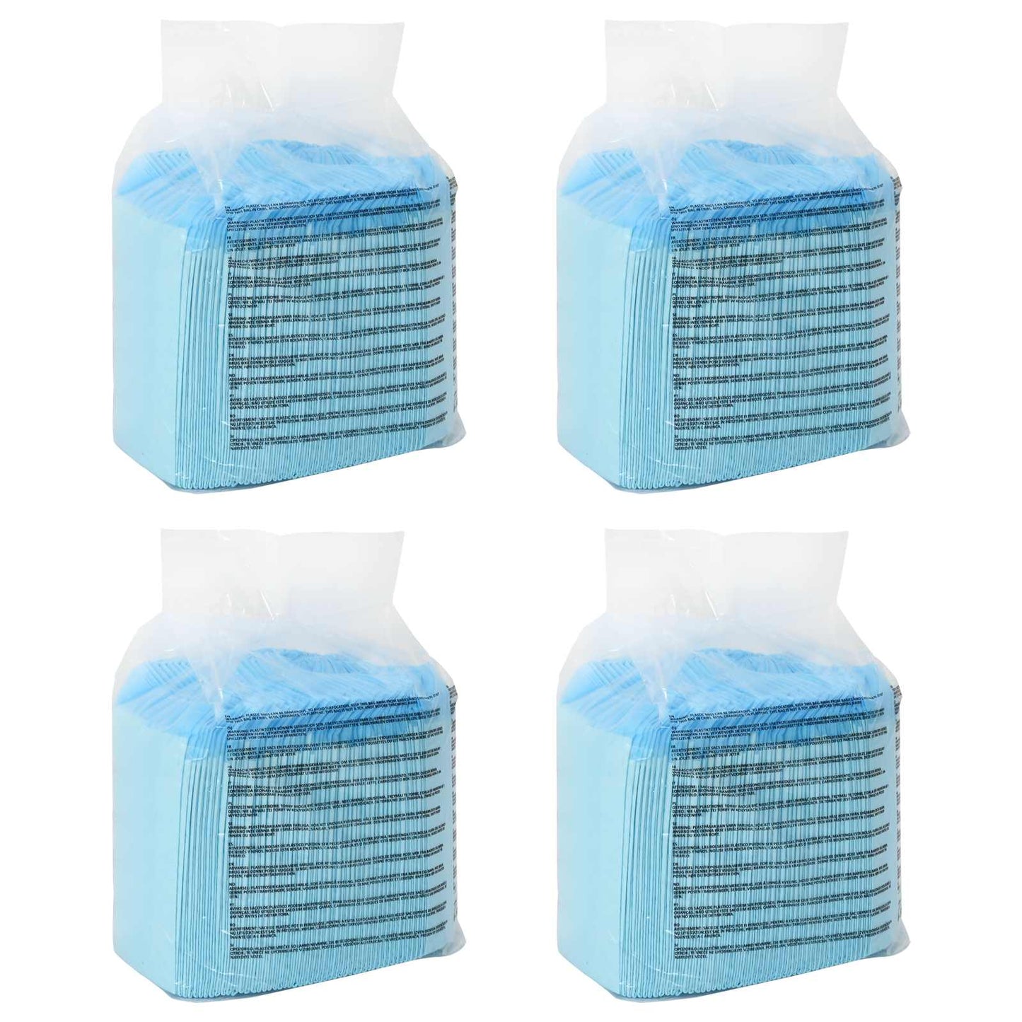 Haustier Training Pad Uni 200 pcs Blau und Weiß 45 x 33 cm