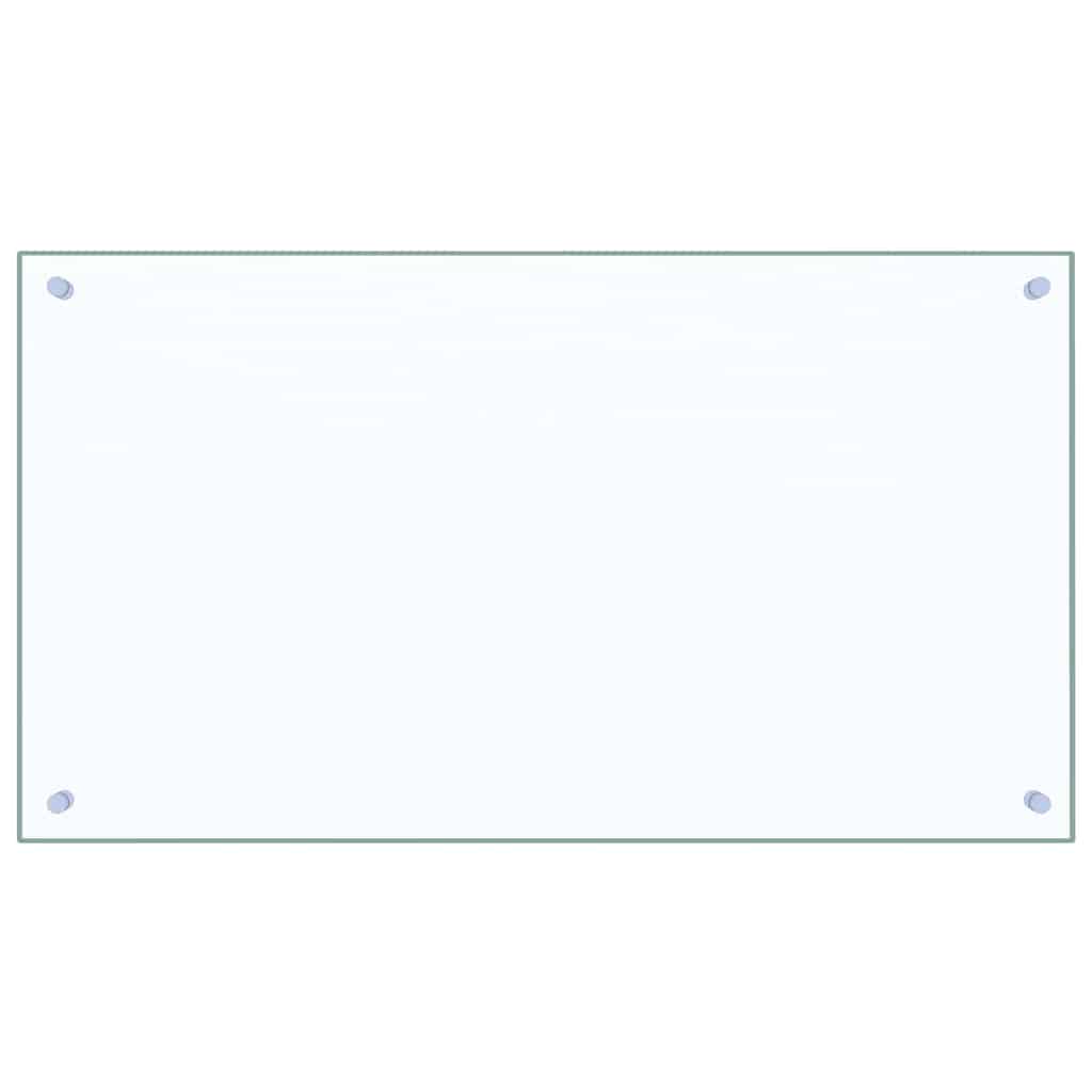 Küchenrückwand 2 pcs Transparent 90 x 50 cm Gehärtetes Glas