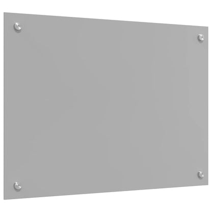 Küchenrückwand 2 pcs Hellgrau 70 x 50 cm Gehärtetes Glas