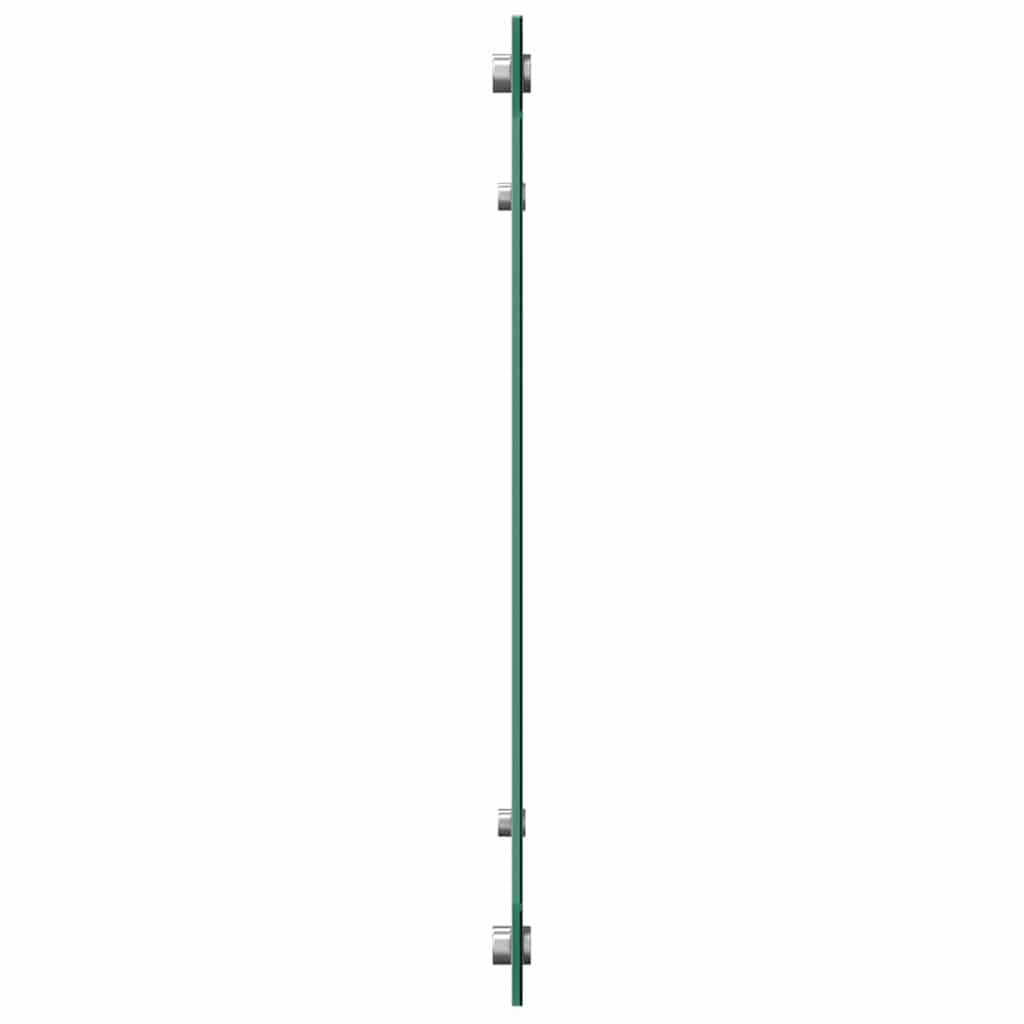 Küchenrückwand 2 pcs Hellgrau 90 x 50 cm Gehärtetes Glas