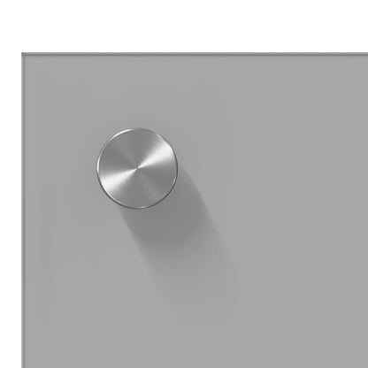 Küchenrückwand 2 pcs Hellgrau 100 x 50 cm Gehärtetes Glas