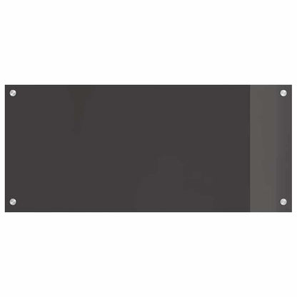 Küchenrückwand 2 pcs Dunkelgrau 90 x 40 cm Gehärtetes Glas