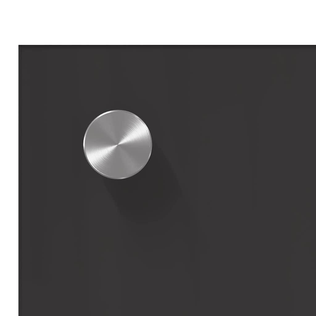 Küchenrückwand 2 pcs Dunkelgrau 100 x 50 cm Gehärtetes Glas