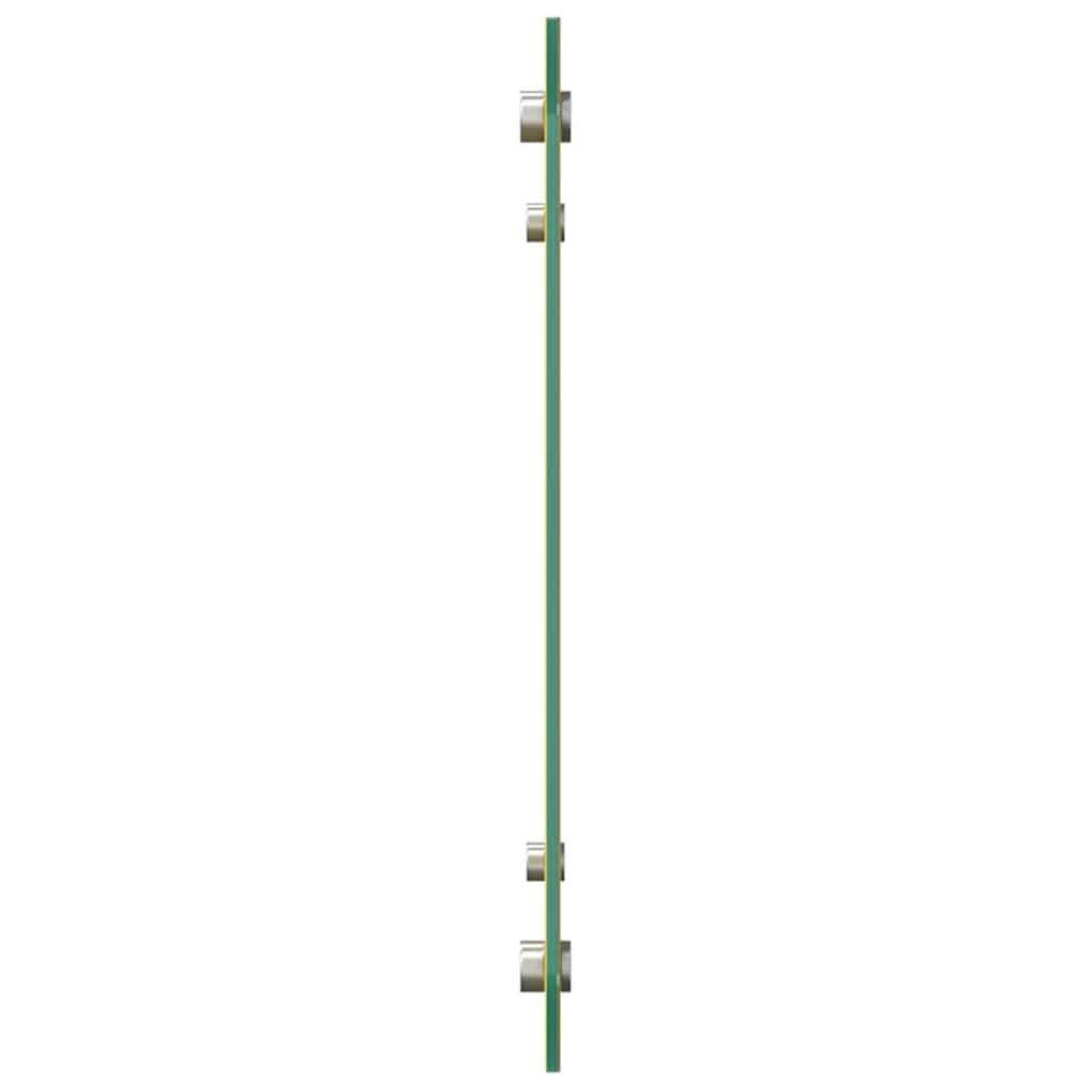 Küchenrückwand 2 pcs Gelb 80 x 40 cm Gehärtetes Glas