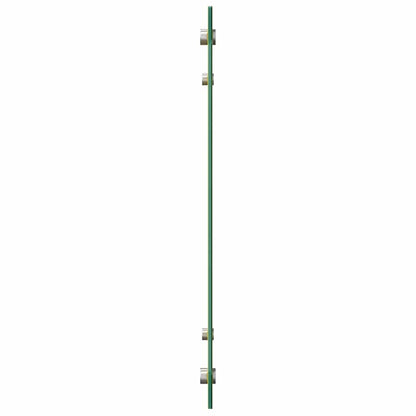 Küchenrückwand 2 pcs Gelb 80 x 50 cm Gehärtetes Glas