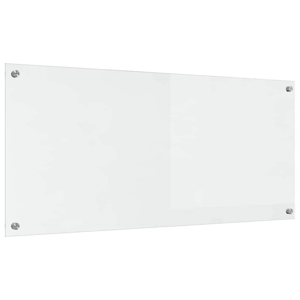 Küchenrückwand 2 pcs Transparent 110 x 50 cm Gehärtetes Glas