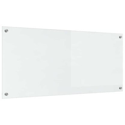Küchenrückwand 2 pcs Transparent 110 x 50 cm Gehärtetes Glas