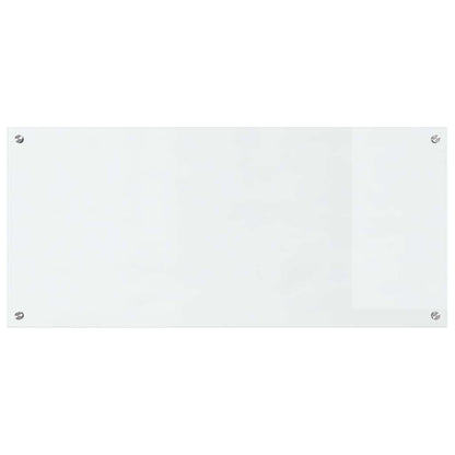 Küchenrückwand 2 pcs Transparent 110 x 50 cm Gehärtetes Glas